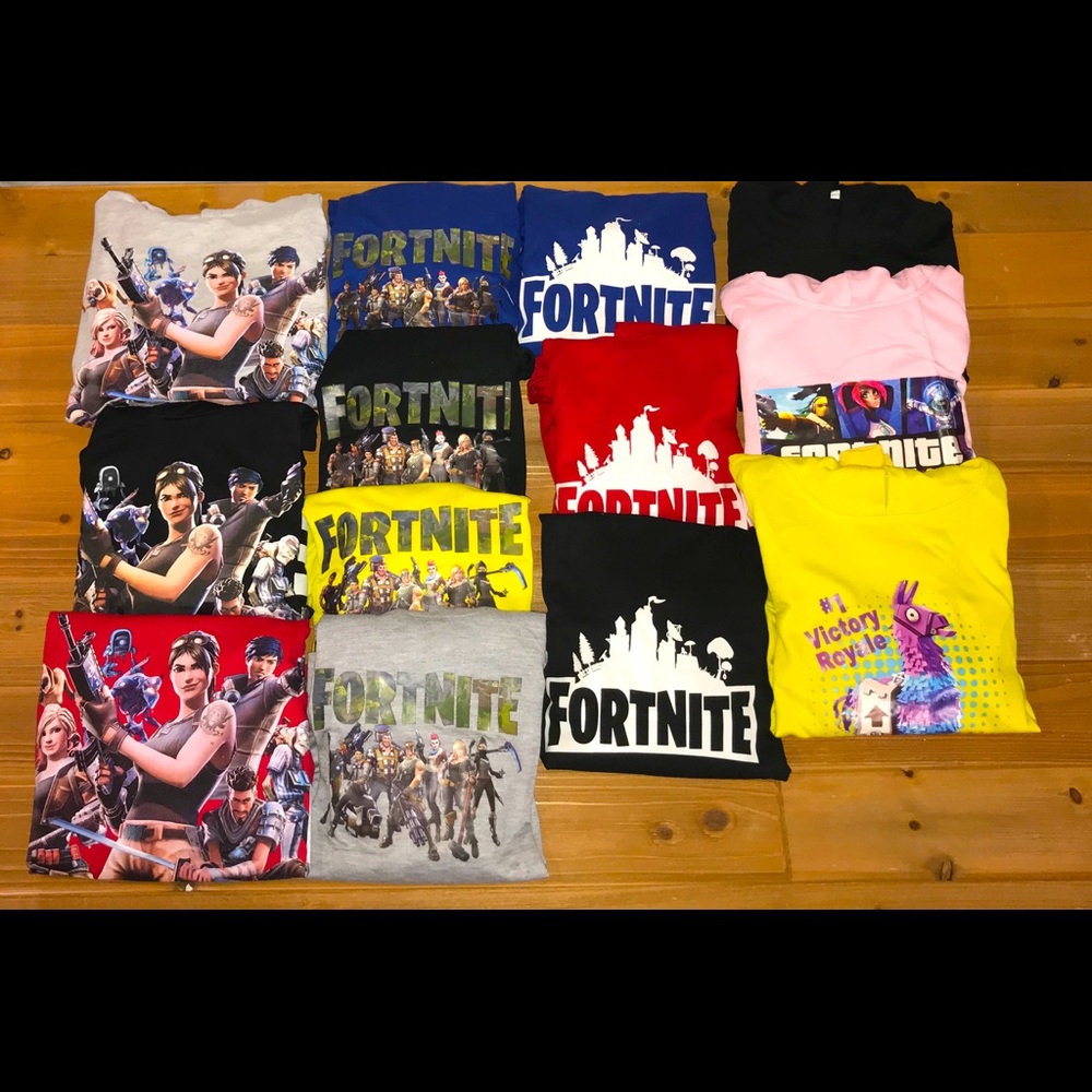 Cool Kids Fornite Gamer Hooded long sleeve Shirts